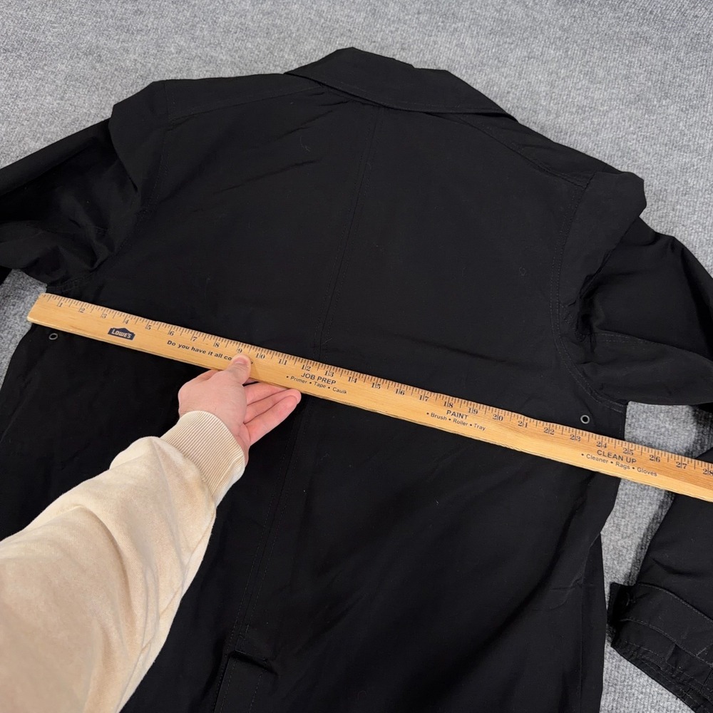 Eddie Bauer Jacket Men Large Overcoat Trench Coat 550 Down Fill Liner Button Up - Picture 12 of 14